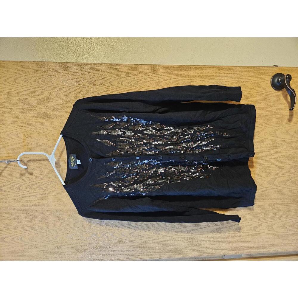 Bob Mackie Wearable Art Cardigan Sweater
